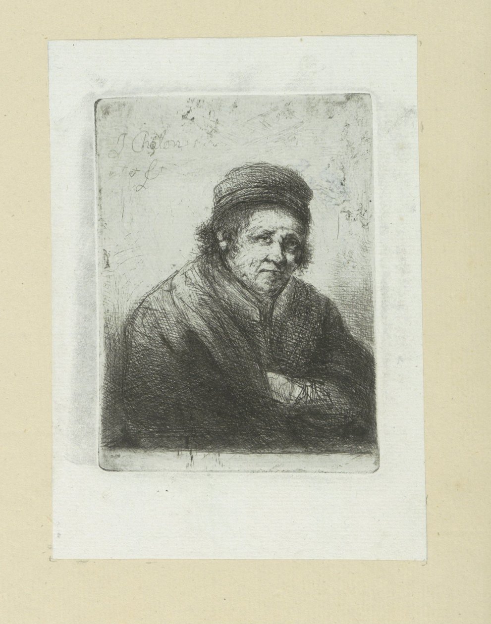 Volwassen, přesně tak The Compleat Work of Etchings od Johna Chalona / Oeuvre Complette des Eaux Fortes par Jean Chalon (název série) od Jan Chalon