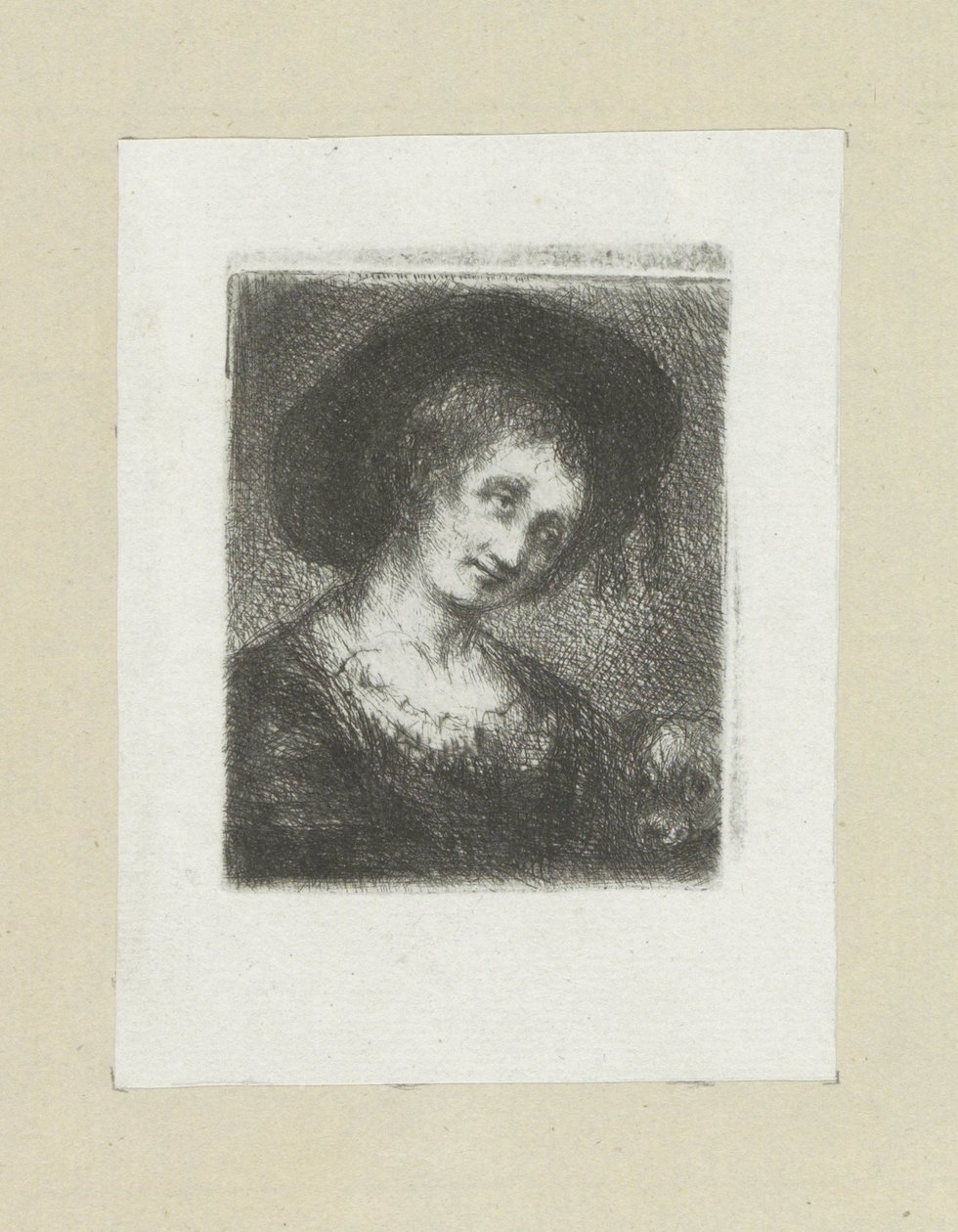 Vrouw se setkal s Hondem The Compleat Work of Etchings od Johna Chalona / Oeuvre Complette des Eaux Fortes par Jean Chalon (název série) od Jan Chalon