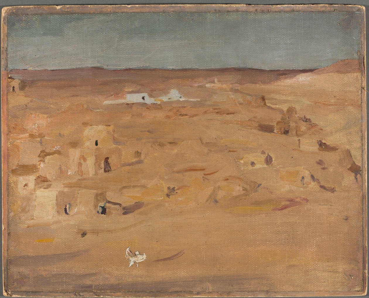 Hřbitov v poušti. Z cesty do Egypta od Jan Ciągliński