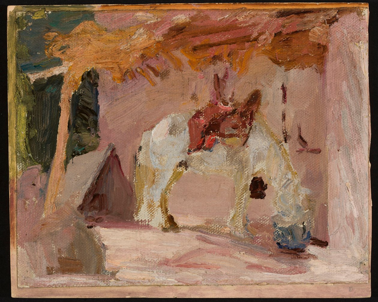 Pferd. Aus der Reise nach Turkestan od Jan Ciągliński