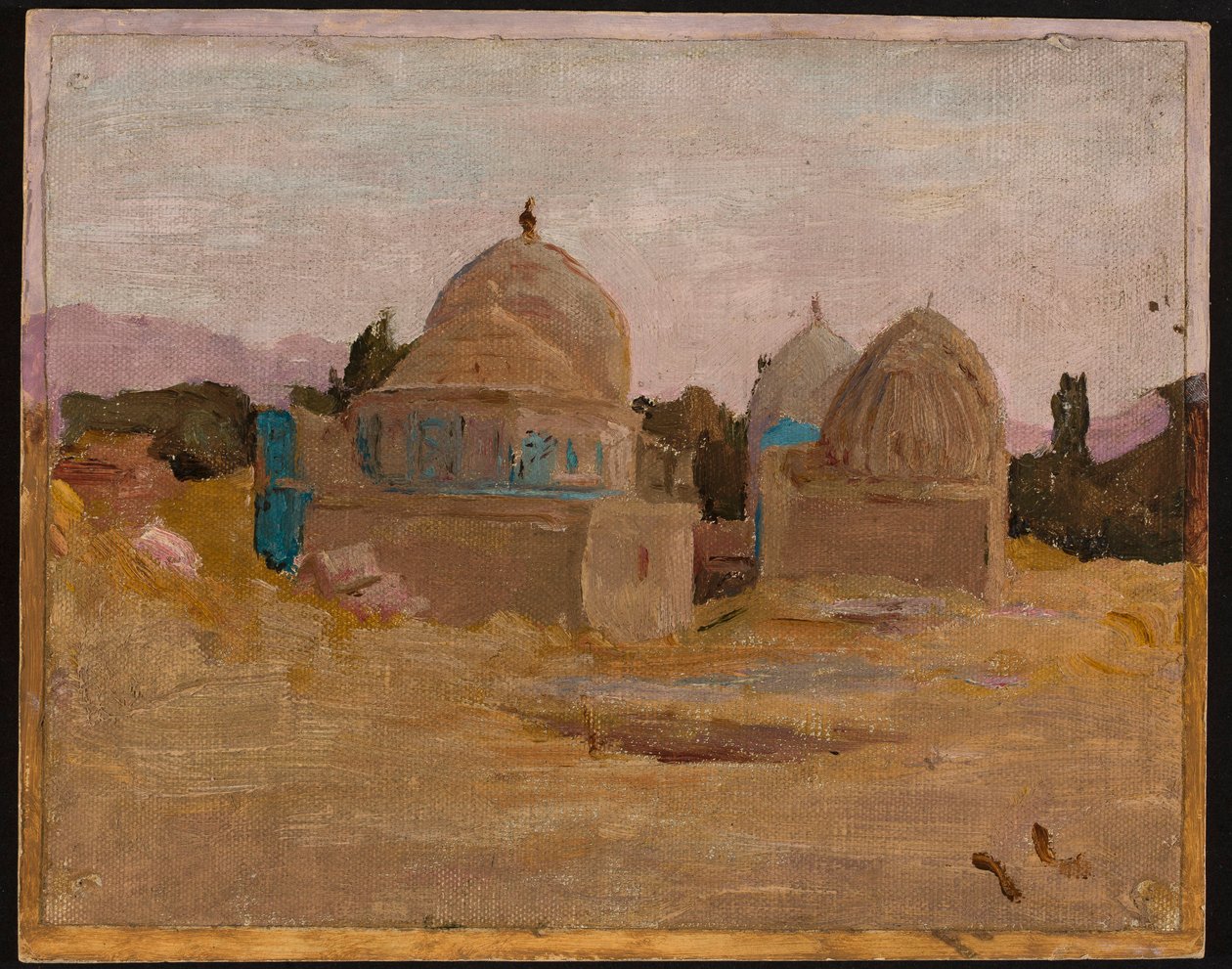 Samarkand - mešita Šáh-i-Zinda. Z cesty do Turkestánu od Jan Ciągliński
