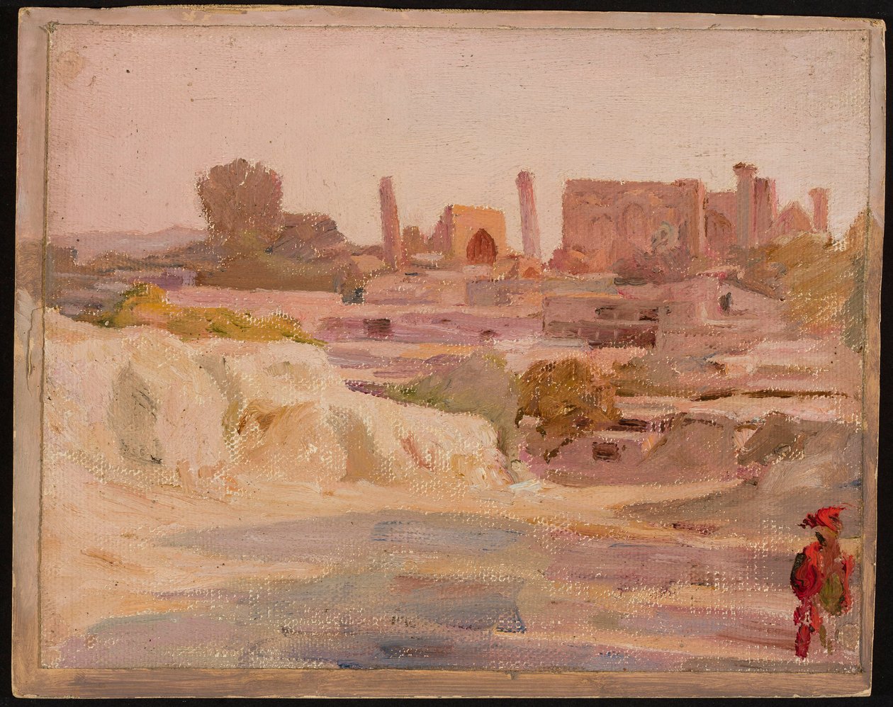 Samarkand – celkový pohled. Z cesty do Turkestánu od Jan Ciągliński