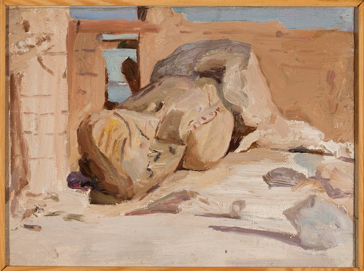 Starověké ruiny. Z cesty do Egypta od Jan Ciągliński