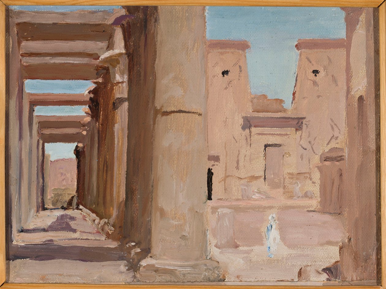Chrám. Z cesty do Egypta od Jan Ciągliński
