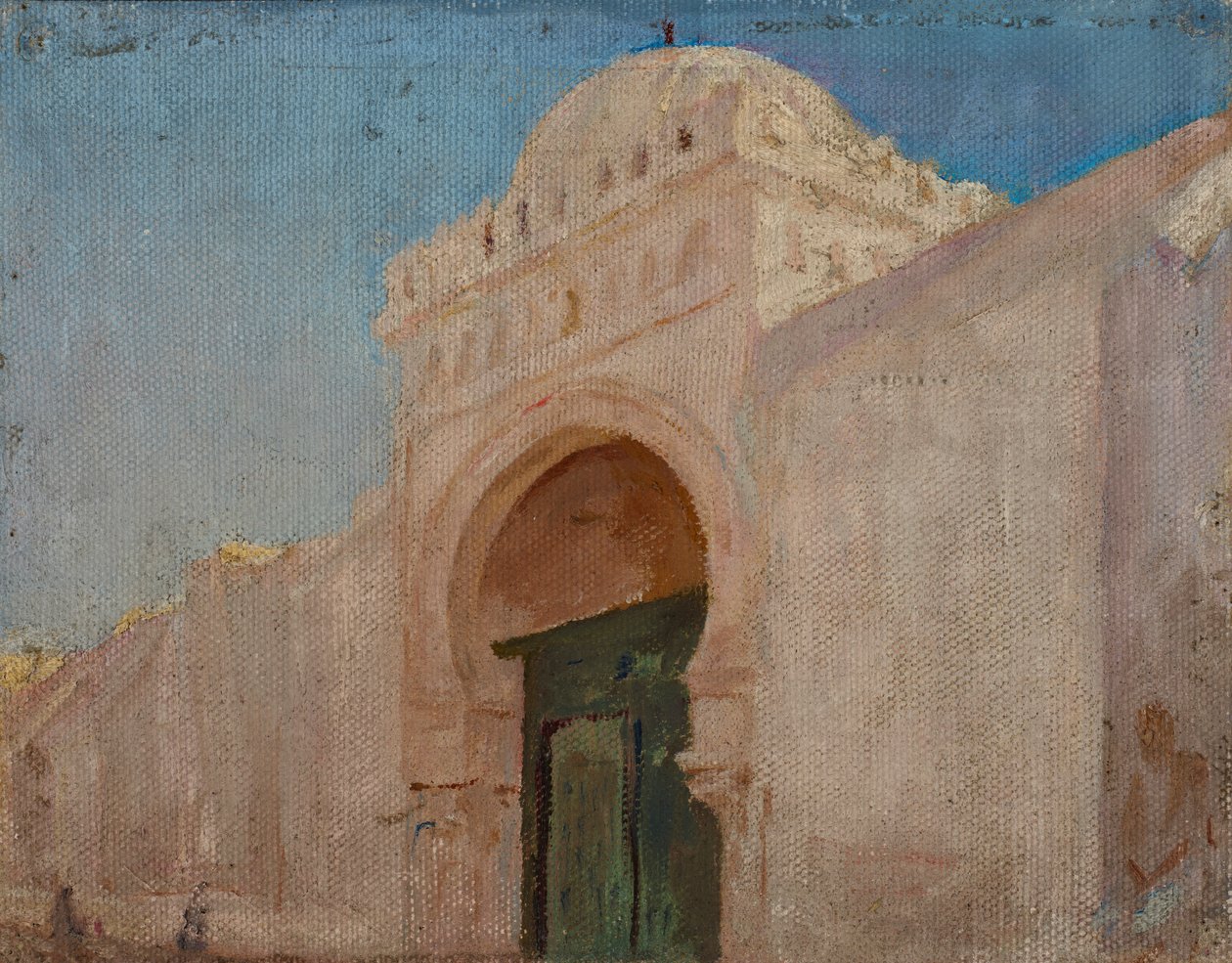 Kairouan (sisäänkäynti parturien moskeijaan) od Jan Ciągliński
