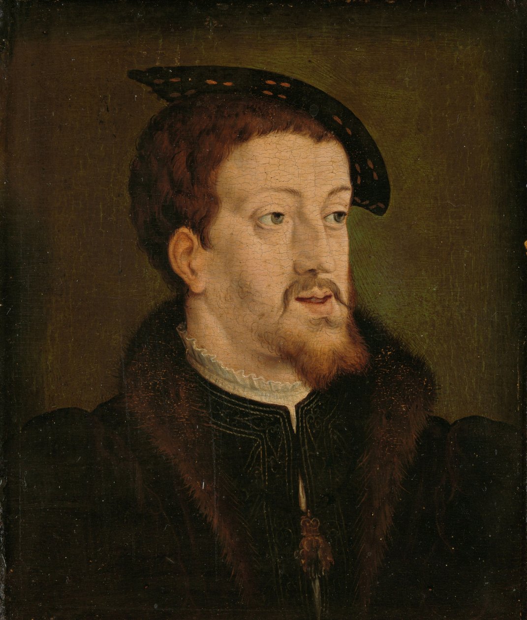 Portrét Karla V., císaře Svaté říše římské, c. 1530 od Jan Cornelisz Vermeyen