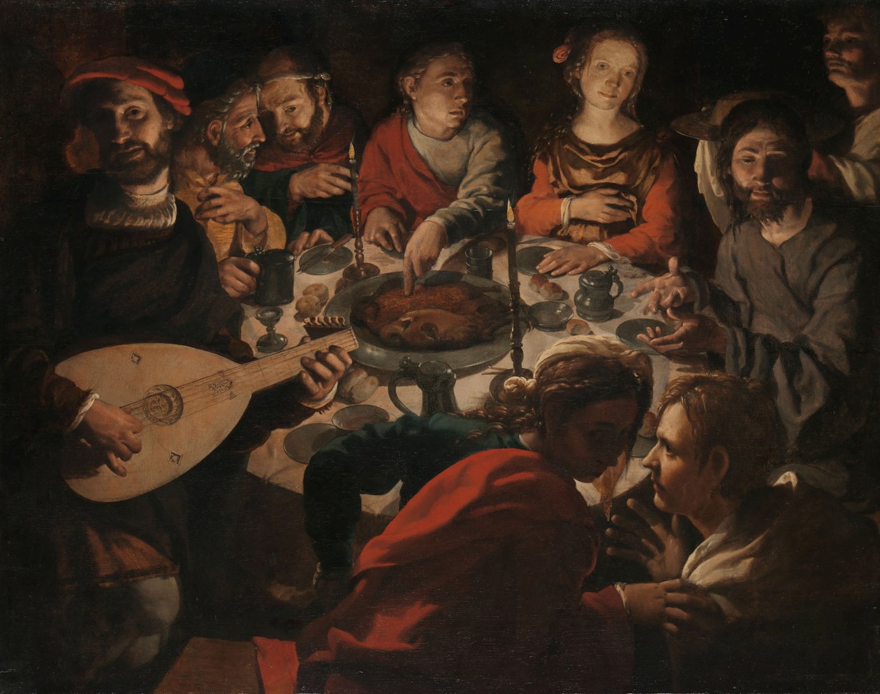 Manželství v Káně, kolem 1530-32 od Jan Cornelisz Vermeyen