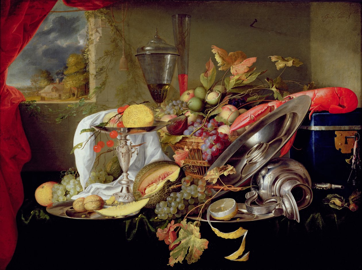 Stálý život od Jan Davidsz de Heem