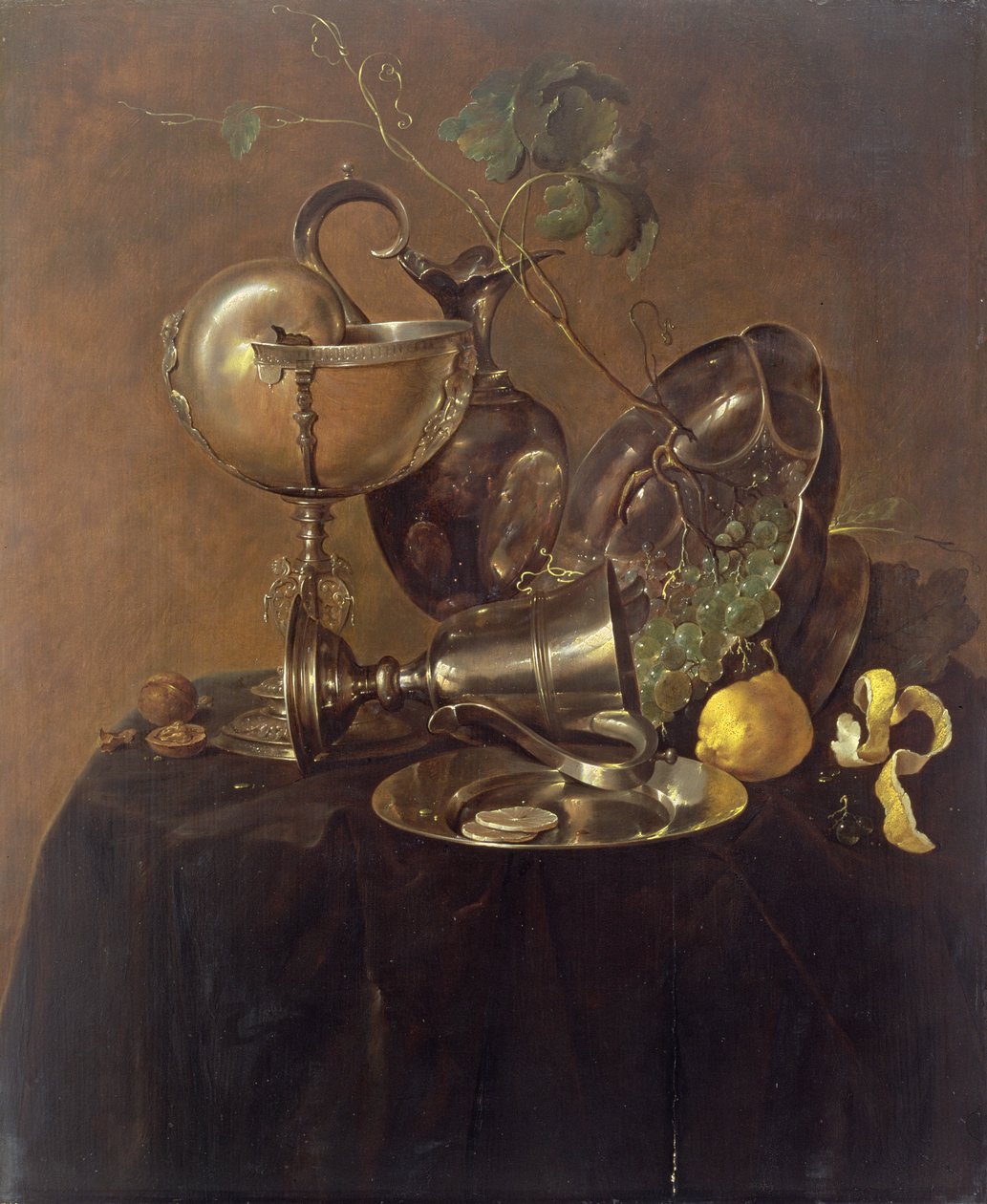 Zátiší s pohárem Nautilus, 1632 (panel) od Jan Davidsz de Heem