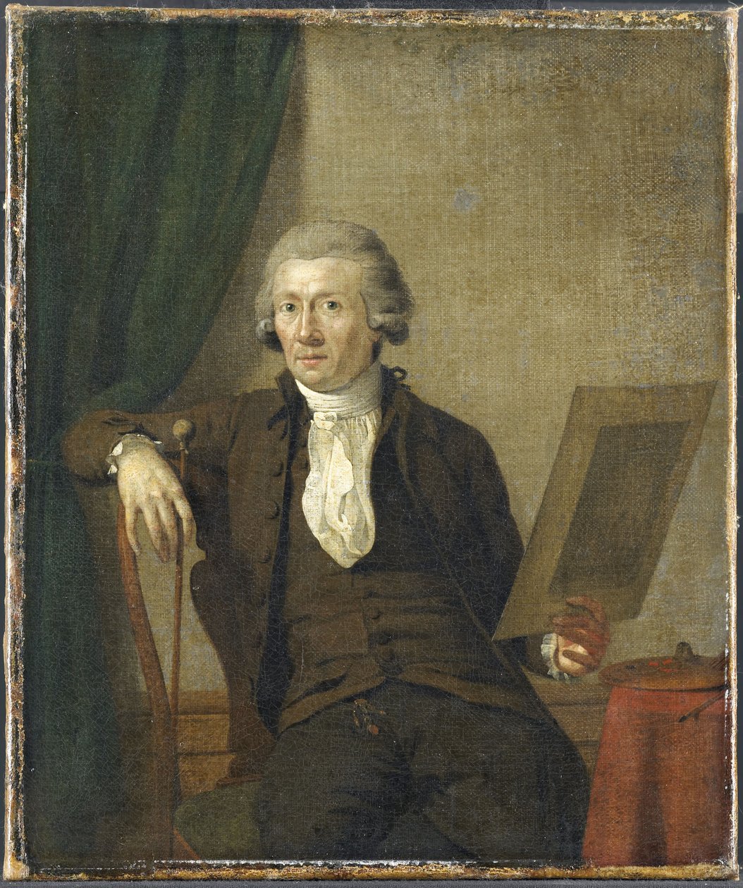 Egbert van Drielst (1745-1818), malíř od Jan Ekels the Younger