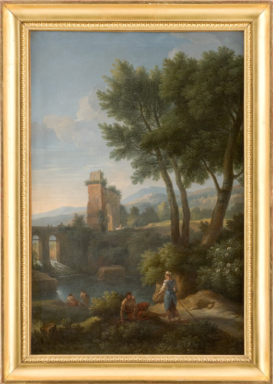 Krajina u mostu od Jan Frans van Bloemen