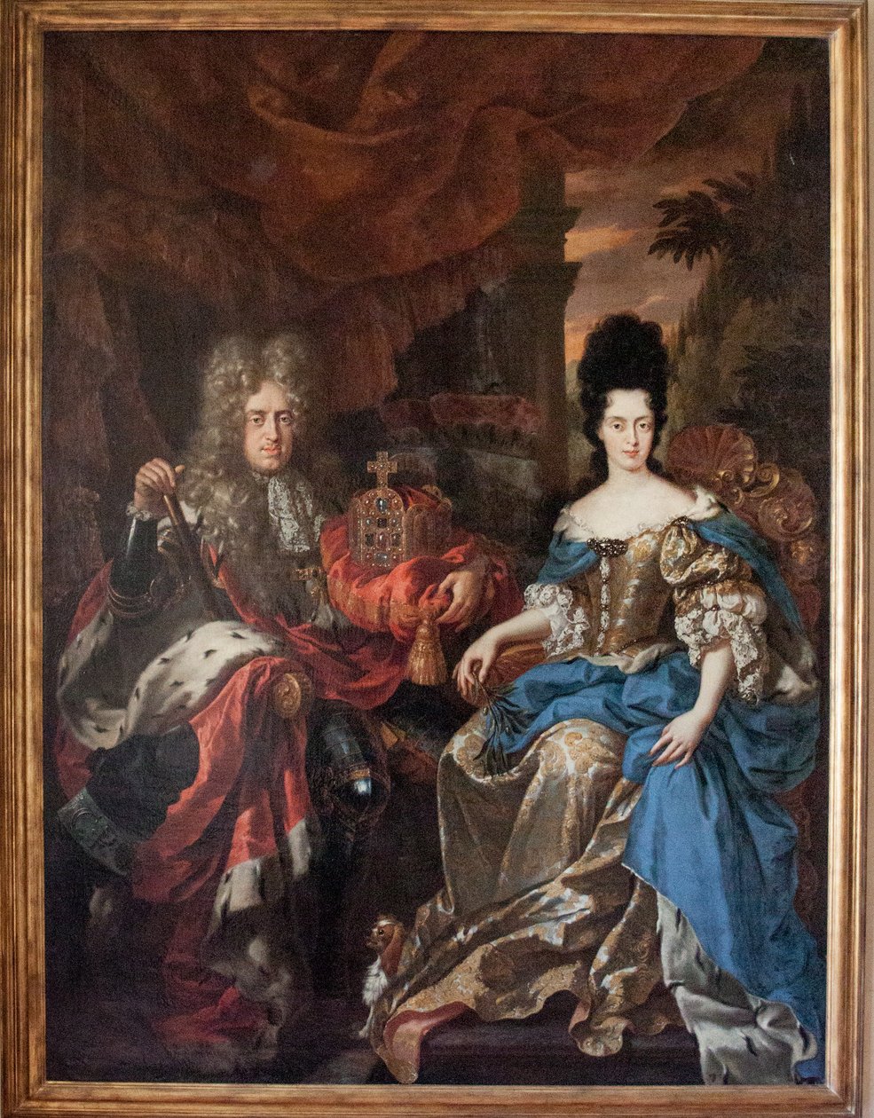 Německy: Doppelbildnis Johann Wilhelm von der Pfalz und Anna Maria Luisa de