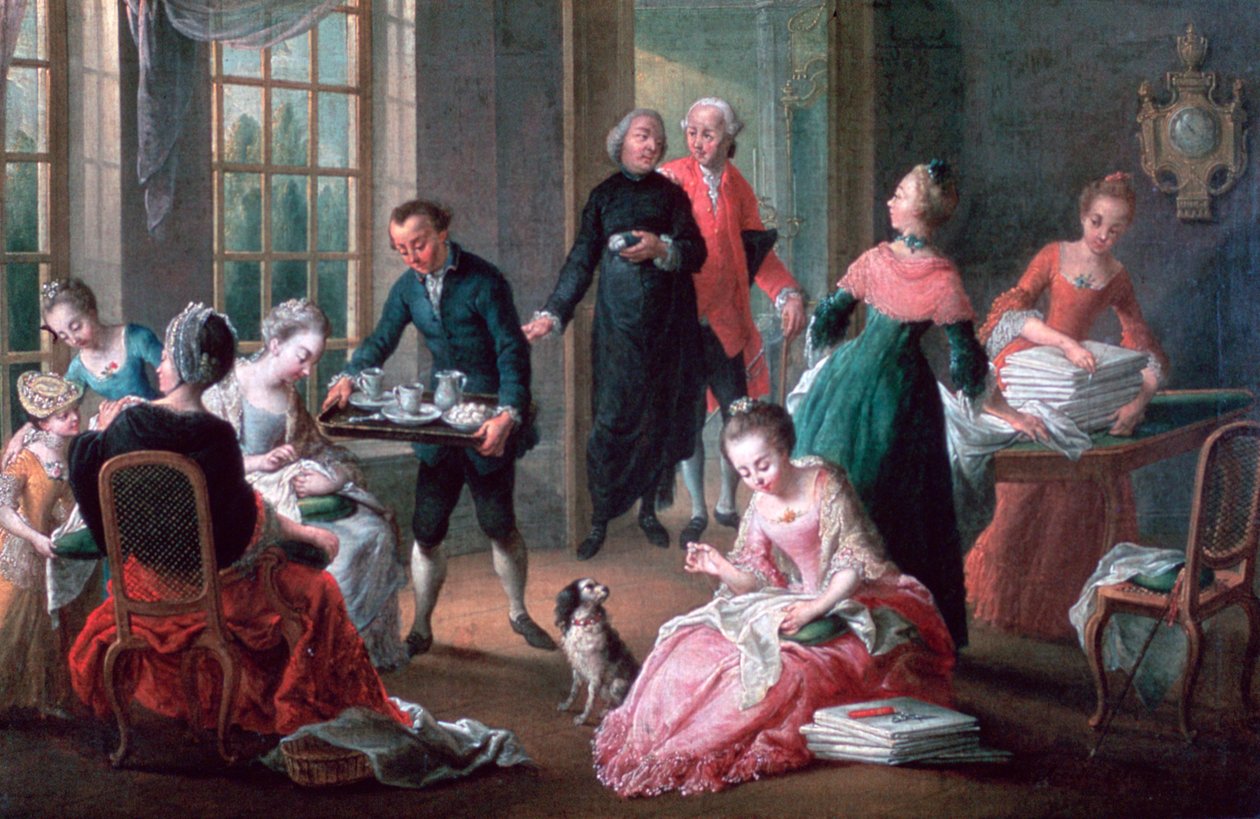 Odpolední čaj, 1778 od Jan Garemijn