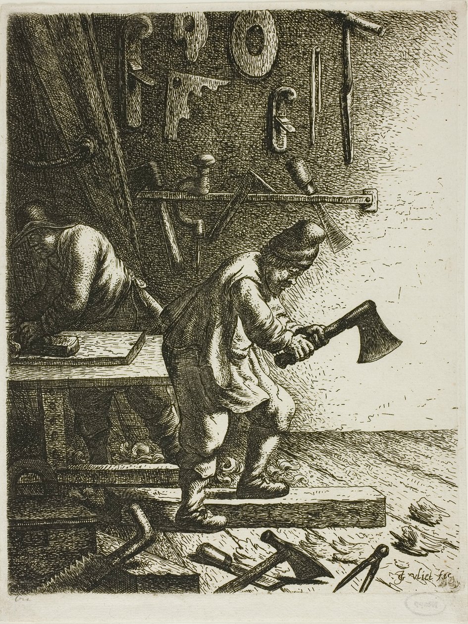 Tesař od Jan Georg van Vliet
