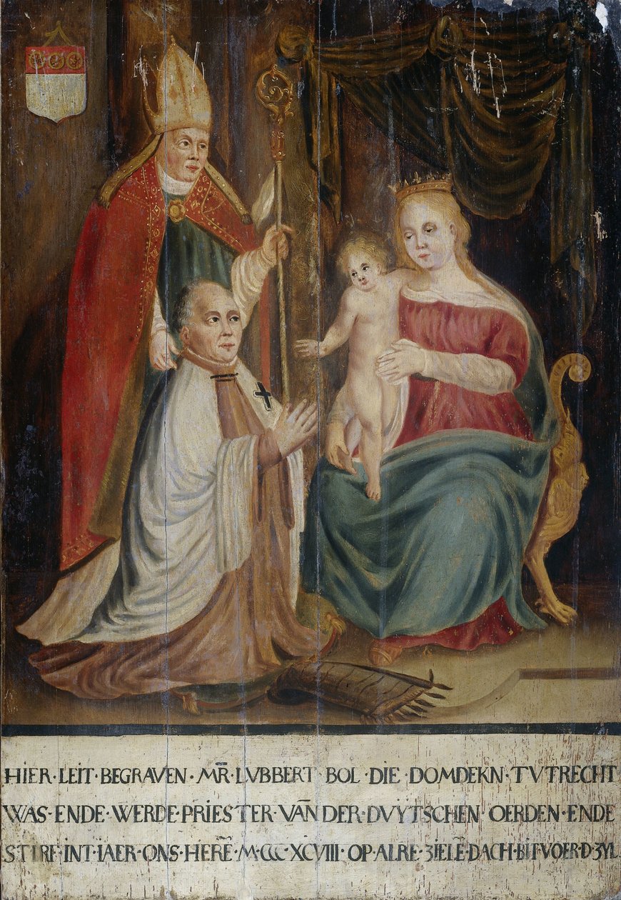 Pamětní panel pro Lubbert Bolle od Jan Gerritsz. van Bronckhorst (possibly)