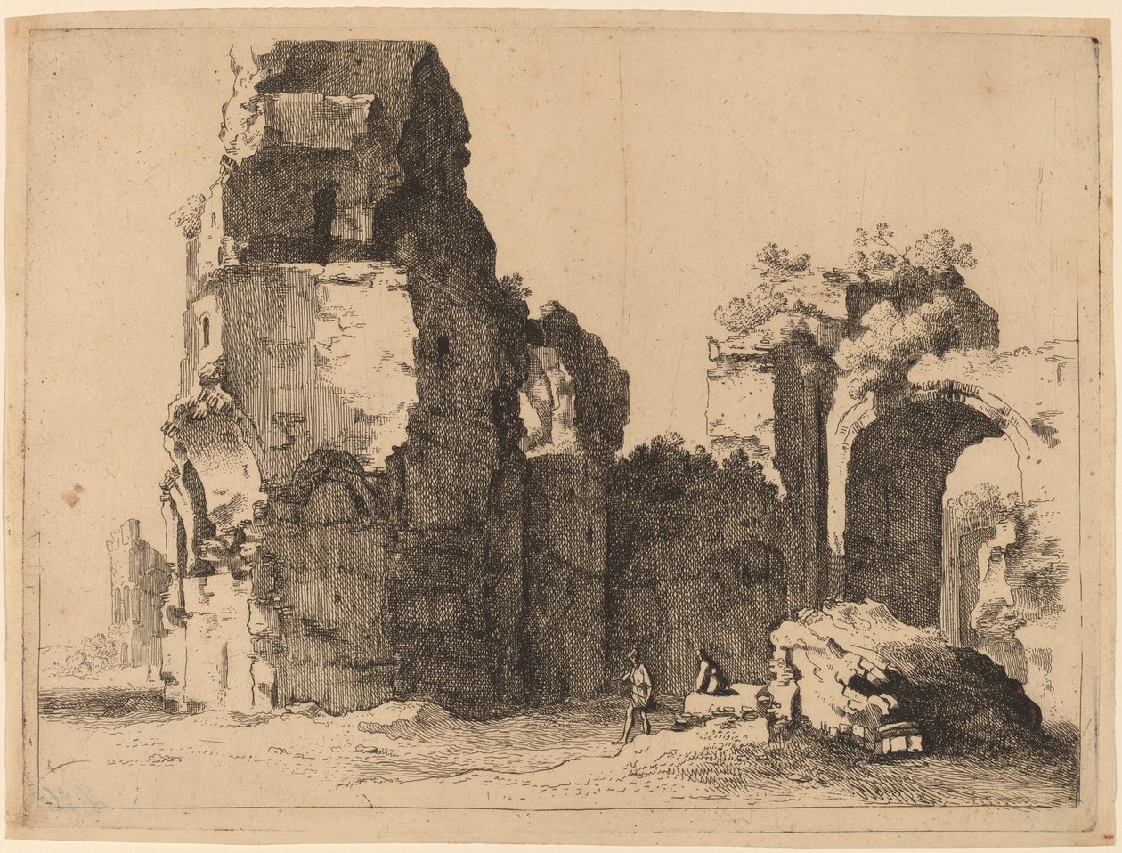 Ruiny od Jan Gerritsz van Bronckhorst