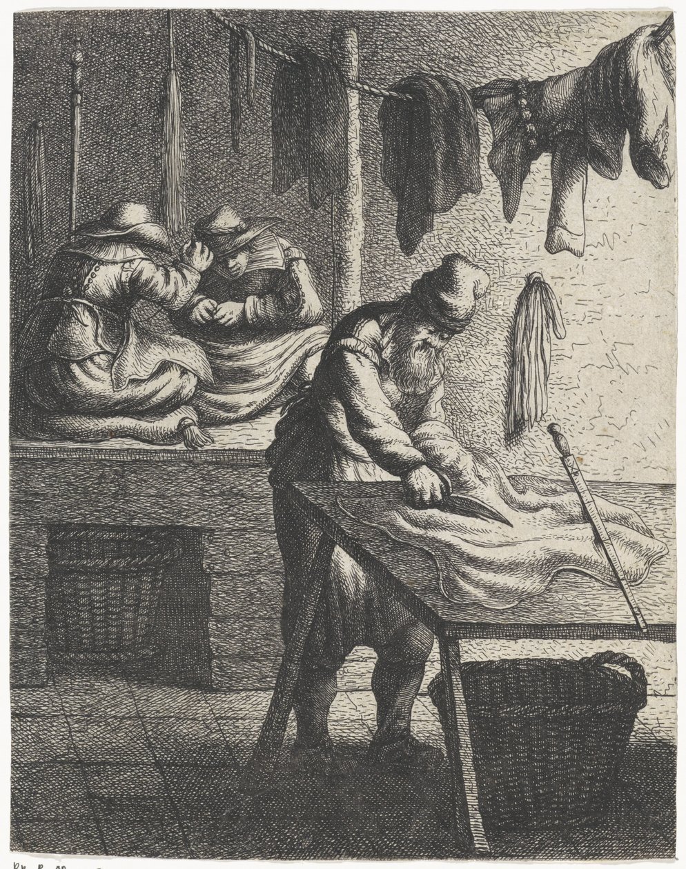 Krejčí Povolání (název seriálu) od Jan Gillisz. van Vliet