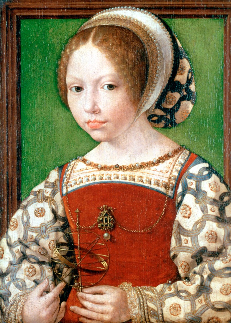 A Little Girl, c1520 od Jan Gossaert