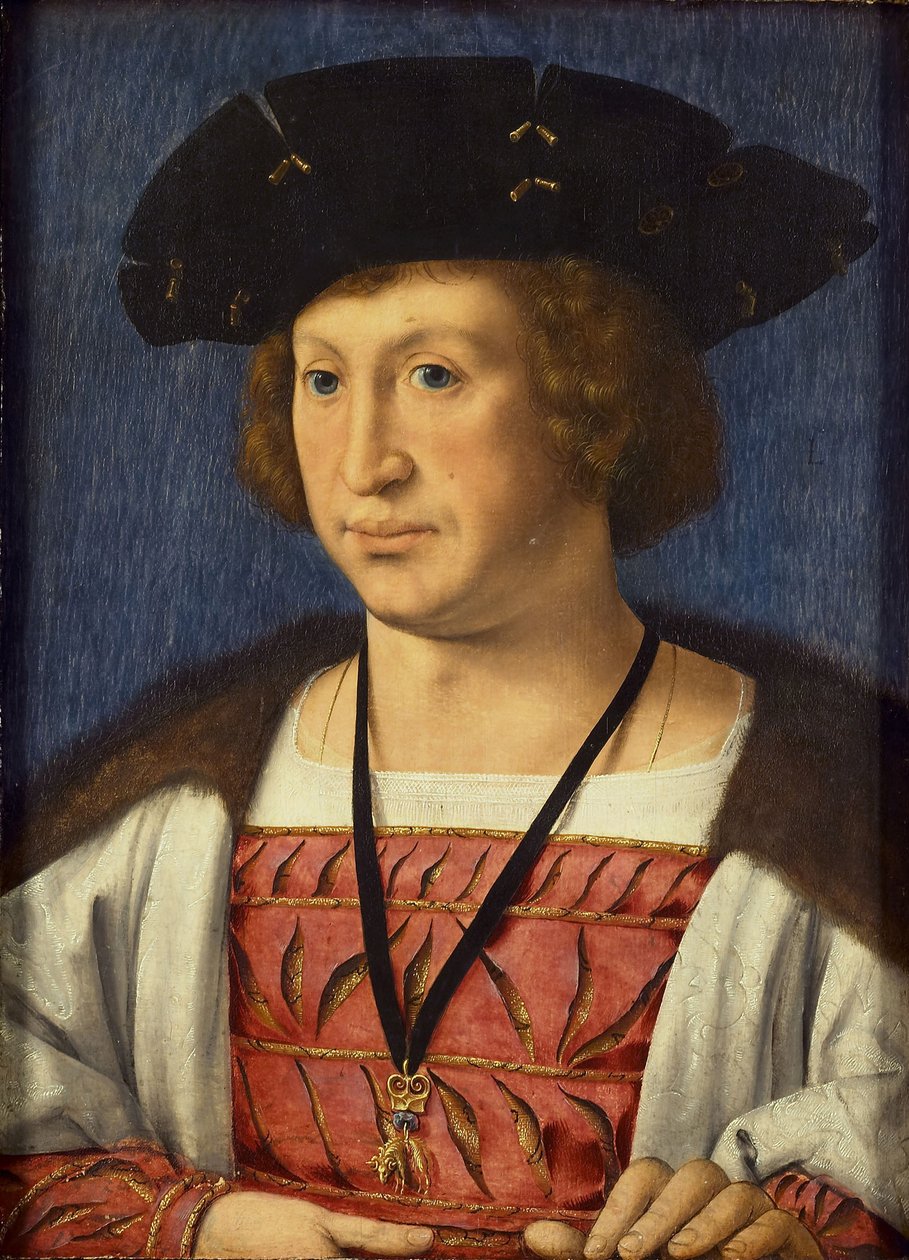 Floris van Egmond 1469-1539, hrabě z Buren, 1536 od Jan Gossaert