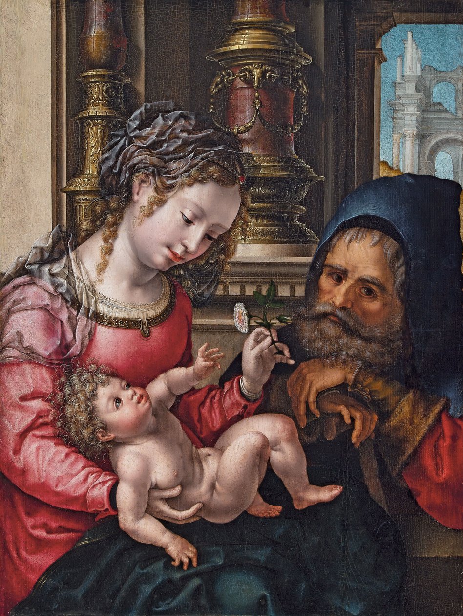Svatá rodina od Jan Gossaert