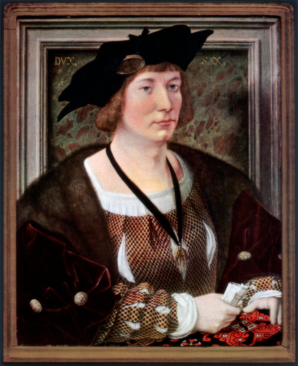 Portrét Hendrika III., hraběte z Nassau-Breda, c1516-1517, 1927 od Jan Gossaert