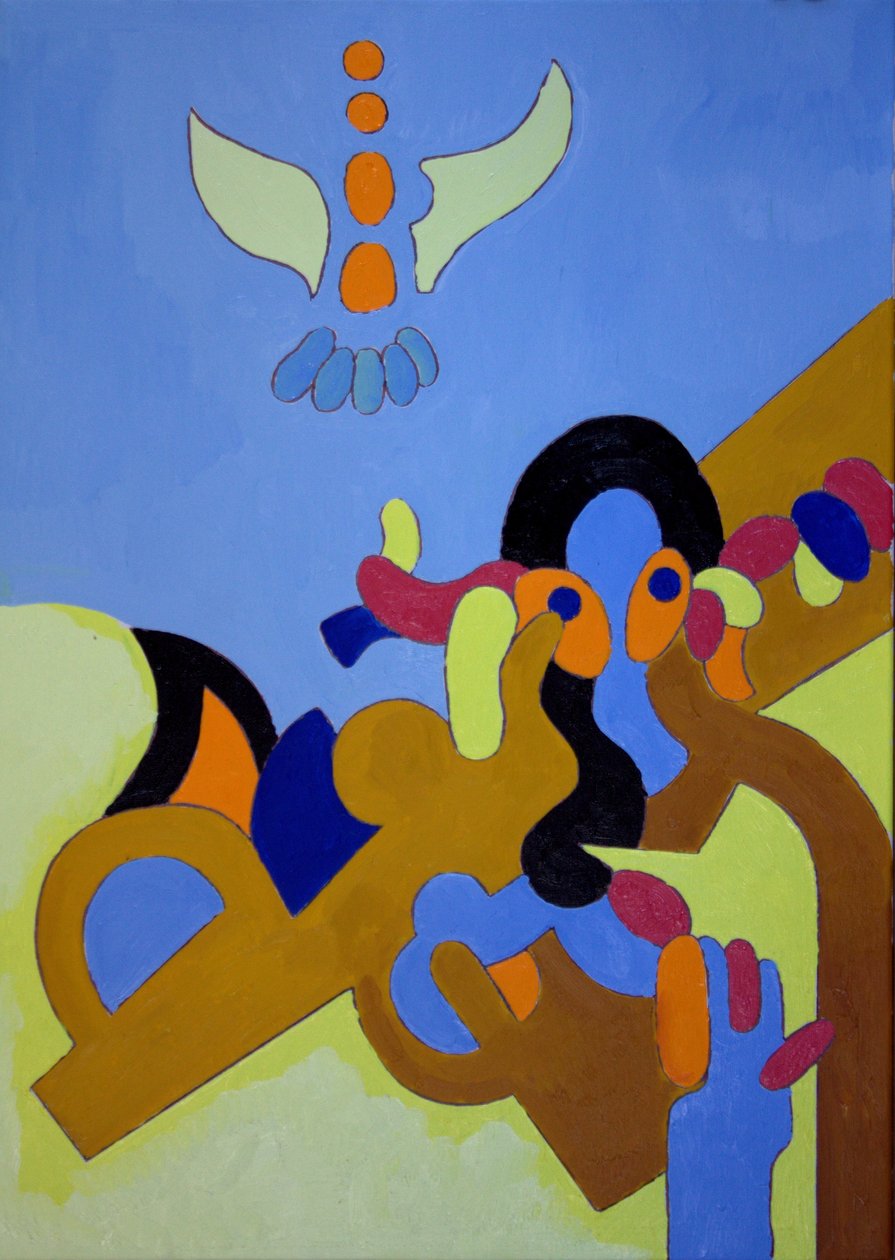 Child Prodigy, 2009 (olej na plátně) od Jan Groneberg