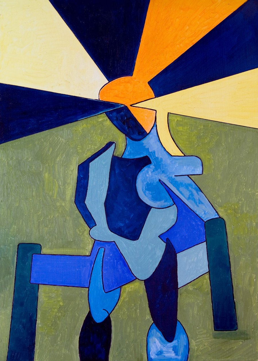 Defiance, 2007 (olej na dřevě) od Jan Groneberg