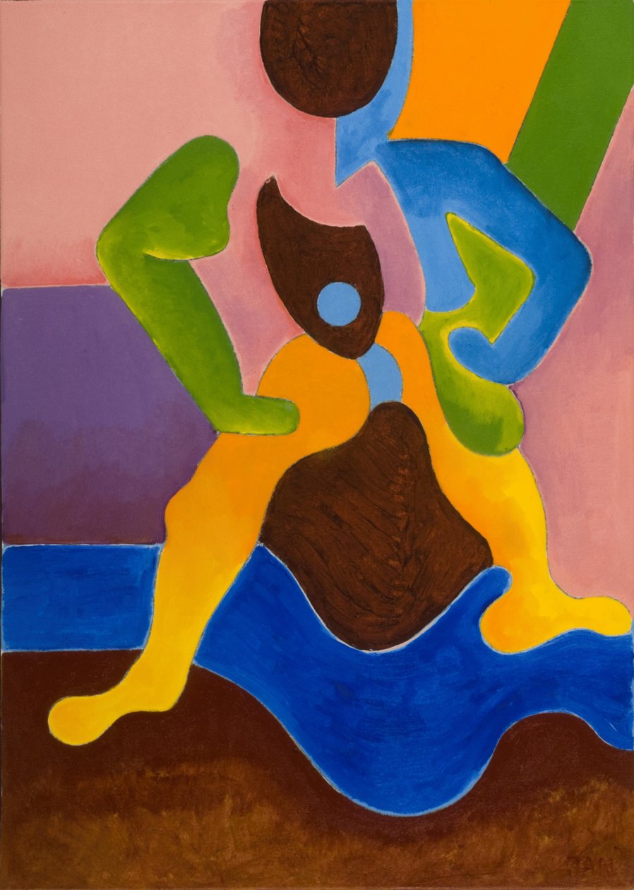 Nezkušený velbloudář, 2009 (olej na plátně) od Jan Groneberg