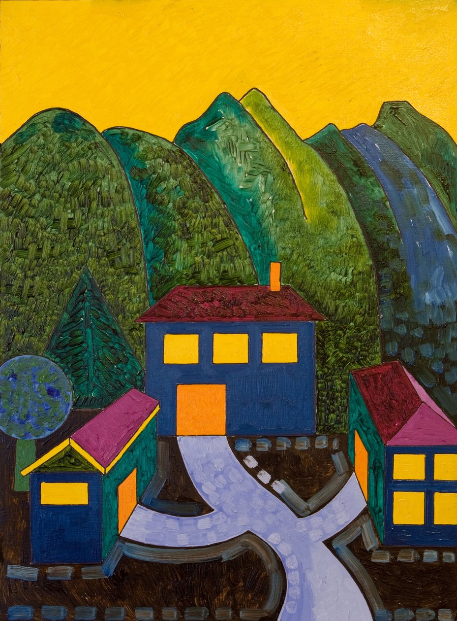 Sociální vztahy, 2006 (olej na dřevě) od Jan Groneberg