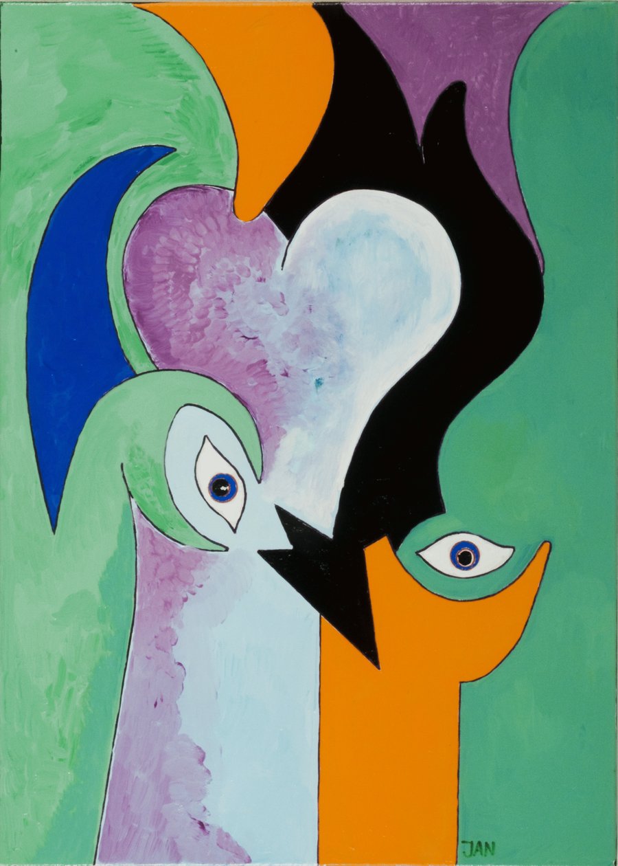The Heart of the Beast, 2009 (olej na plátně) od Jan Groneberg