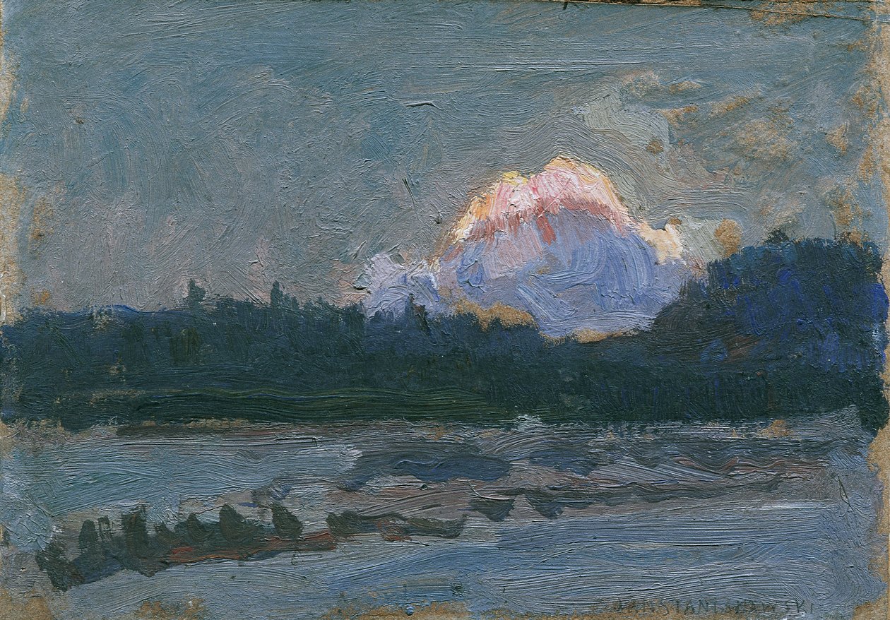 Abendrot Tatra od Jan Grzegorz Stanisławski