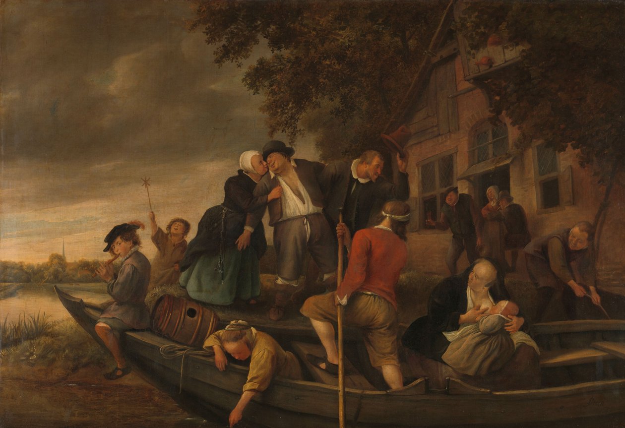  od Jan Havicksz. Steen