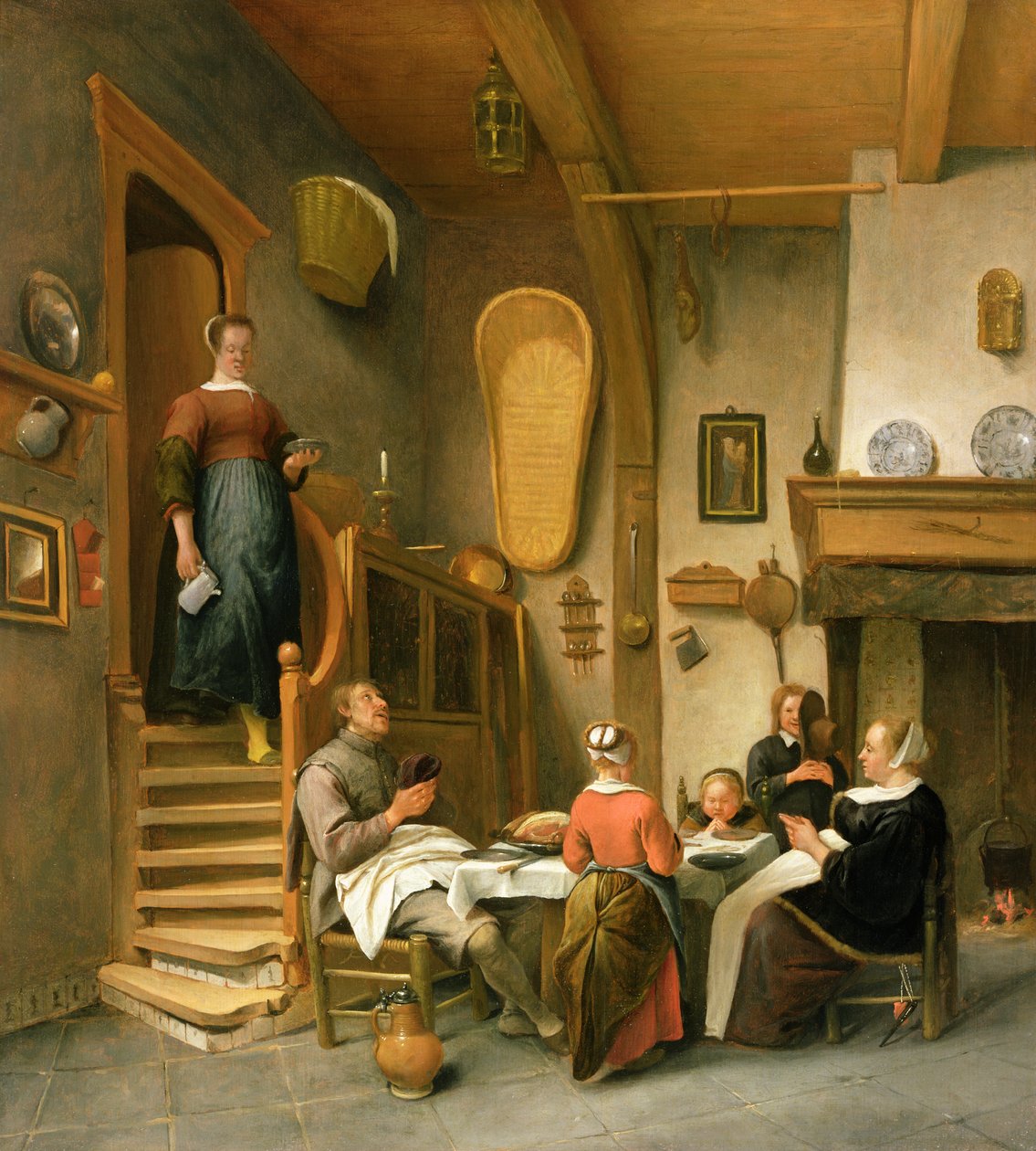 Rodina říká milost od Jan Havickszoon Steen