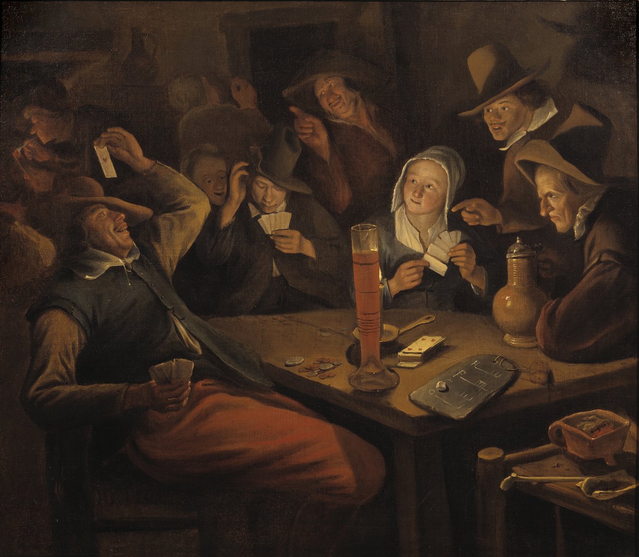 Srdcové eso od Jan Havickszoon Steen