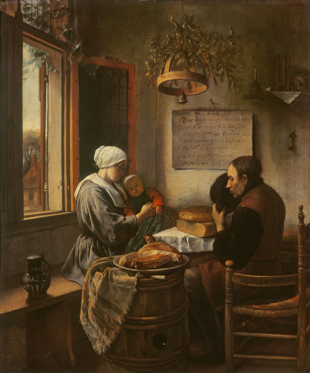 Milost před masem, 1660 od Jan Havickszoon Steen