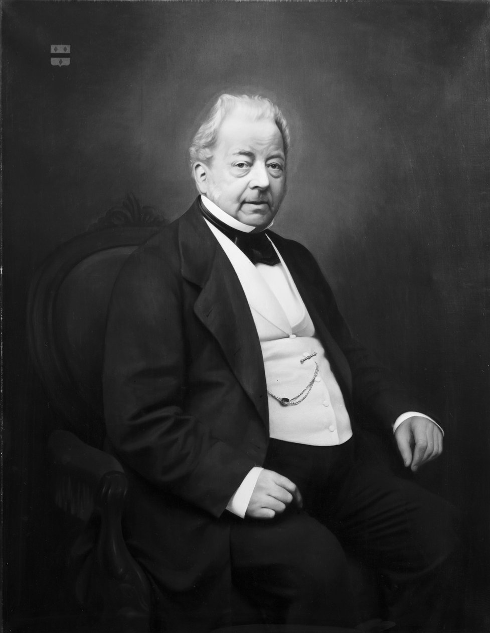 Portrét Archibalda Jana van de Polla (1800-1870) od Jan Hendrik Maschaupt