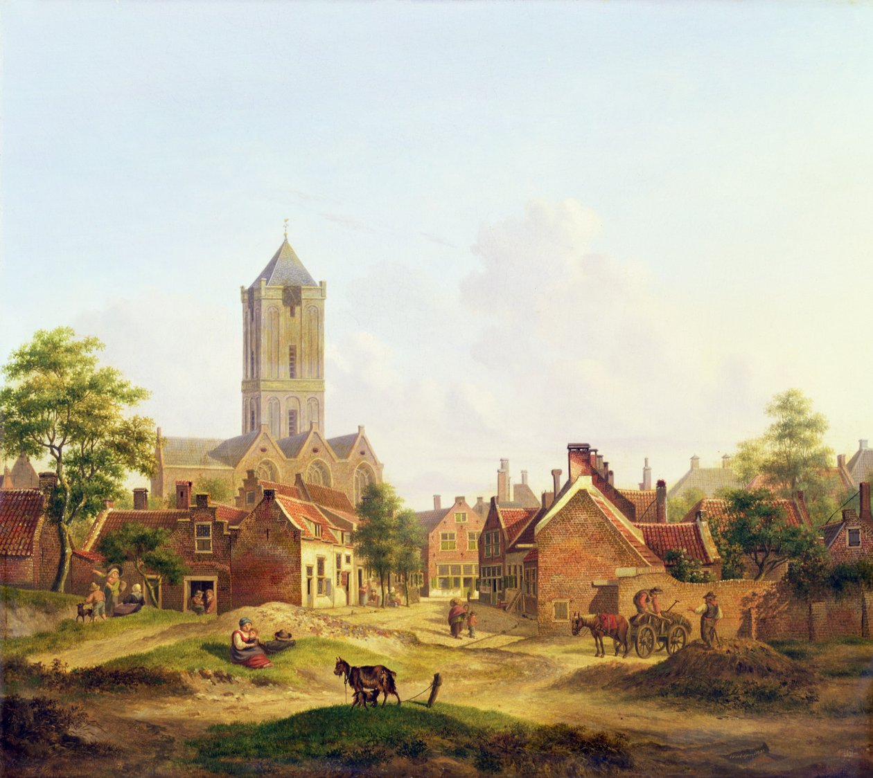 Kostel svatého Jakuba, Utrecht od Jan Hendrik Verheyen