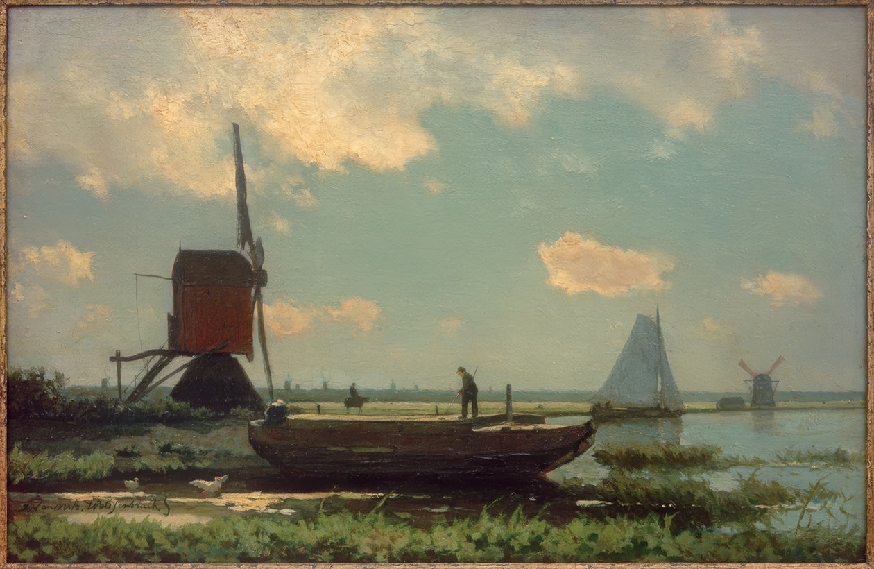 Polderlandschaft od Jan Hendrik Weissenbruch
