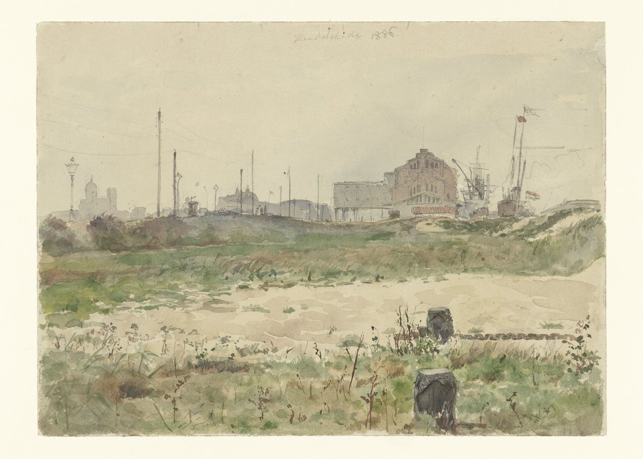 Handelskade, Amsterdam od Jan Hoynck van Papendrecht