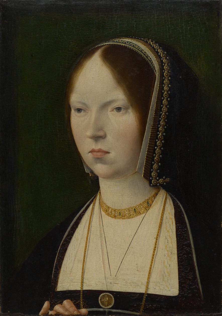 Žena, tradičně identifikovaná jako Isabella I. Kastilská, kolem 1492-97 (olej na panelu) od Jan II Provost
