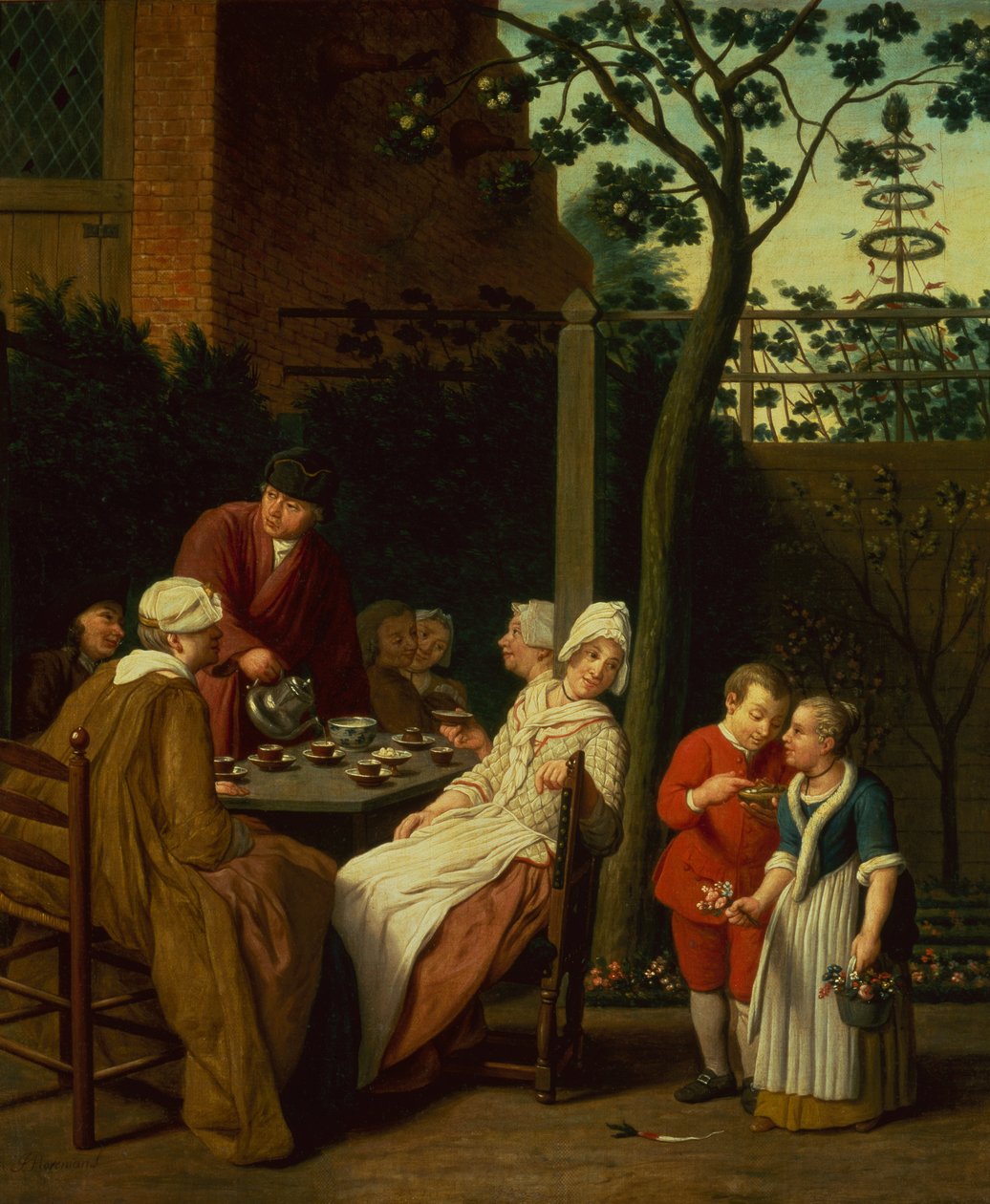 Čtyři roční období, jaro (olej na plátně) od Jan Josef the Elder Horemans