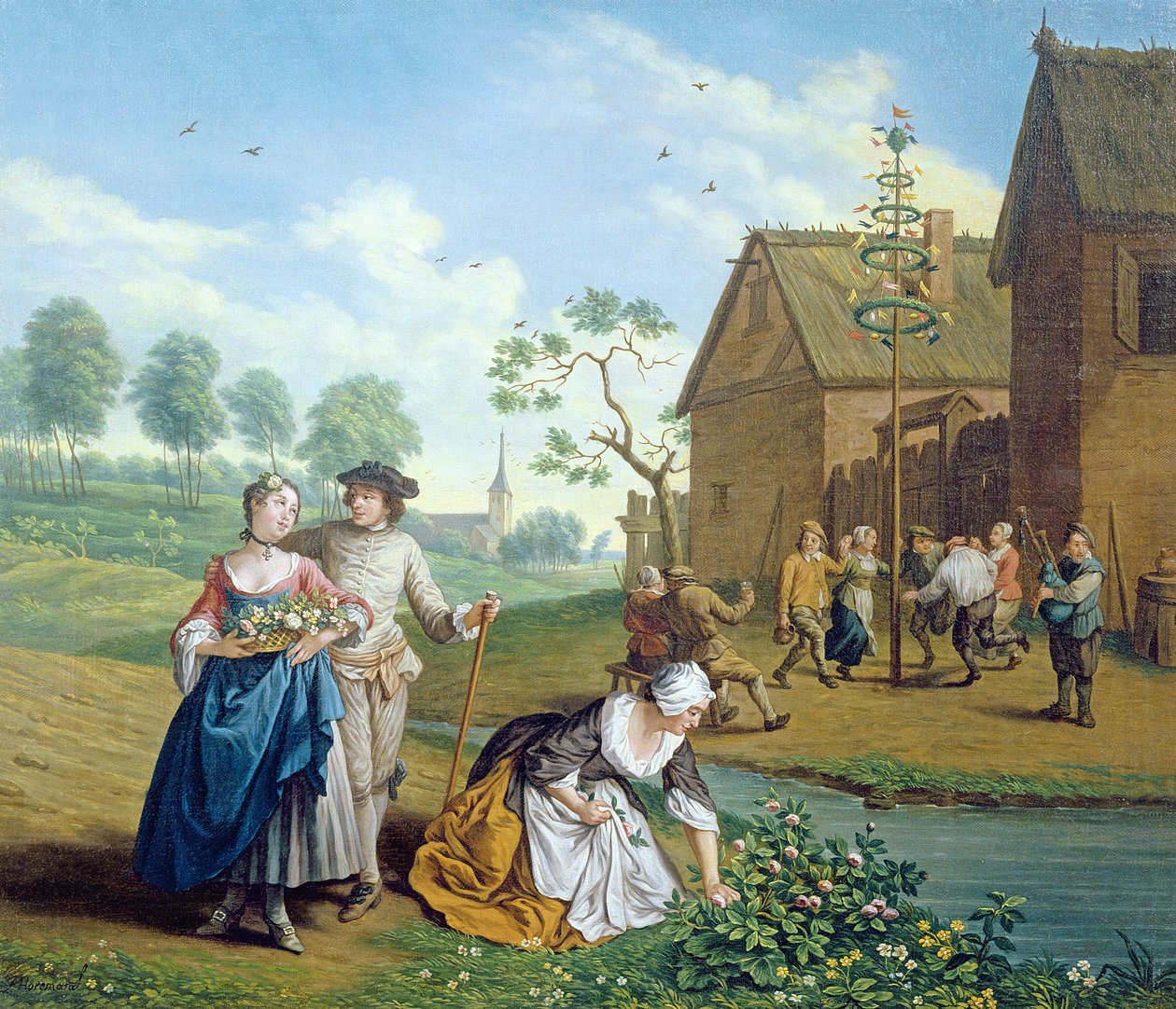 Čtyři roční období: Jaro od Jan Josef the Elder Horemans