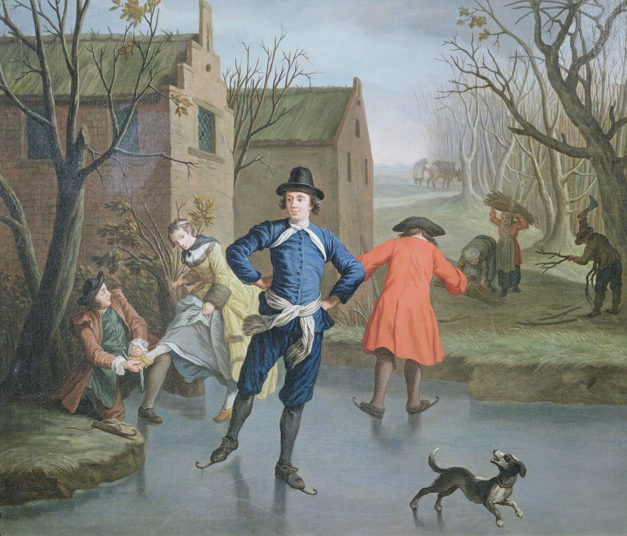 Čtyři roční období: Zima od Jan Josef the Elder Horemans