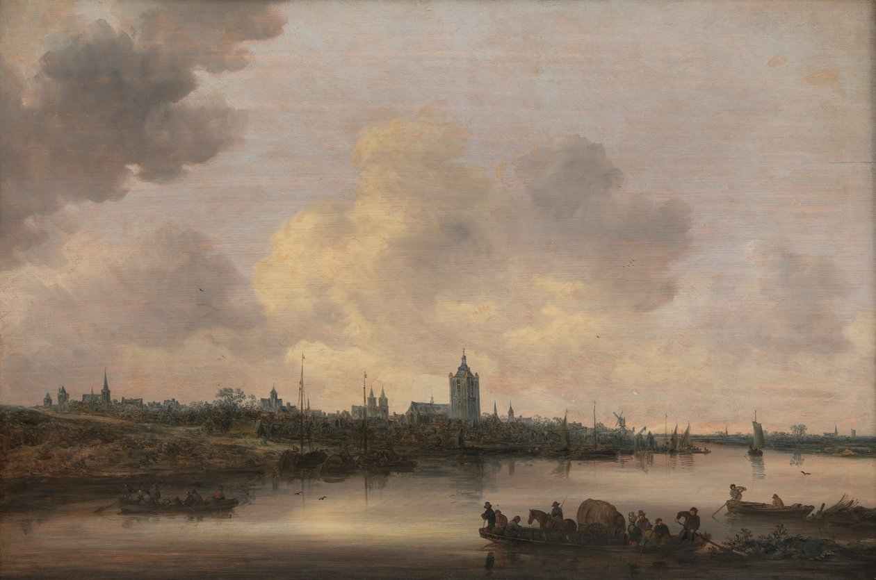 Pohled na město Arnhem, 1646 od Jan Josefsz Goyen van