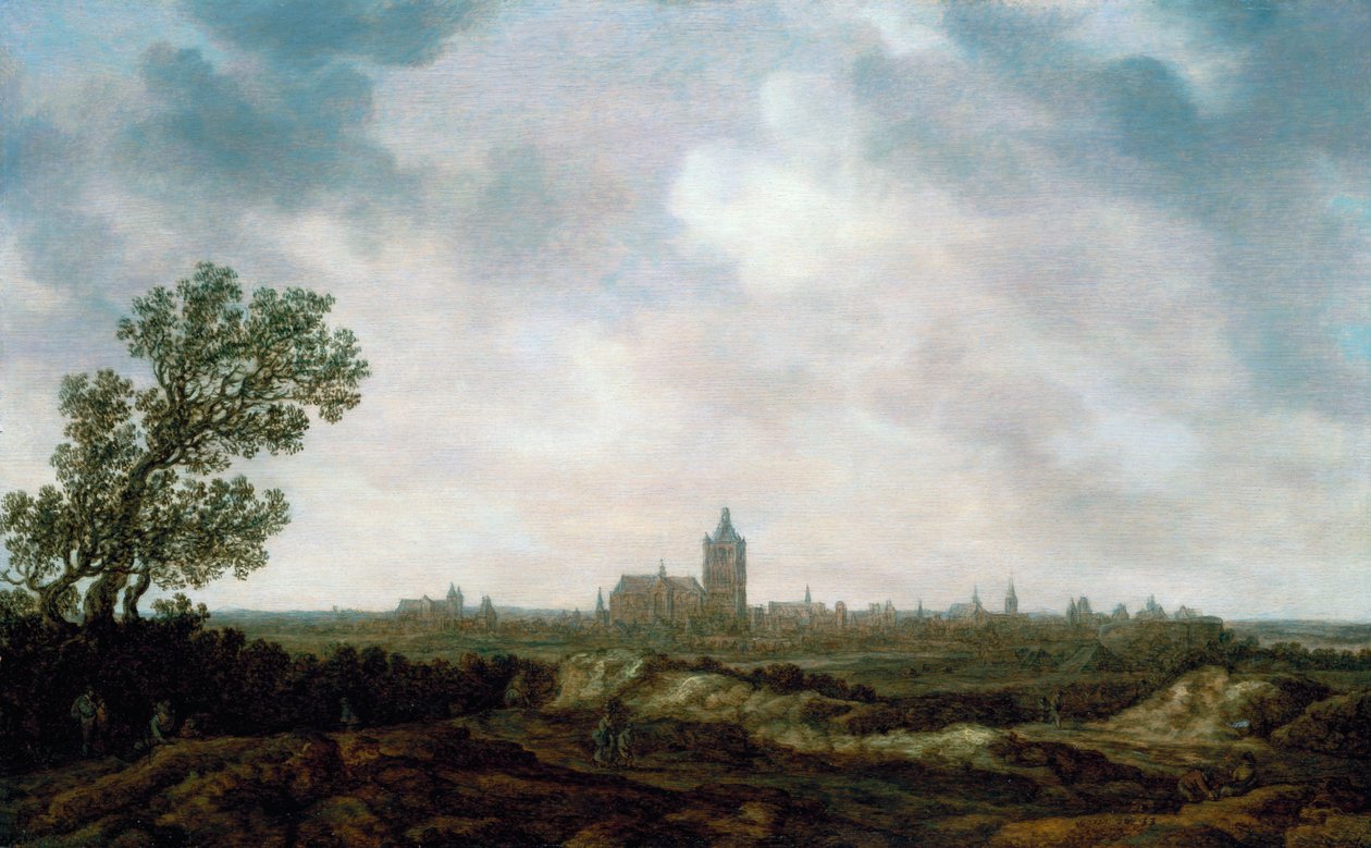 Pohled na Arnhem, 1633 od Jan Josephsz van Goyen