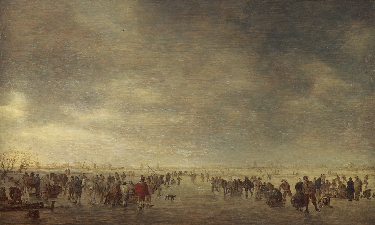 Bruslaři od Jan Josephsz van Goyen