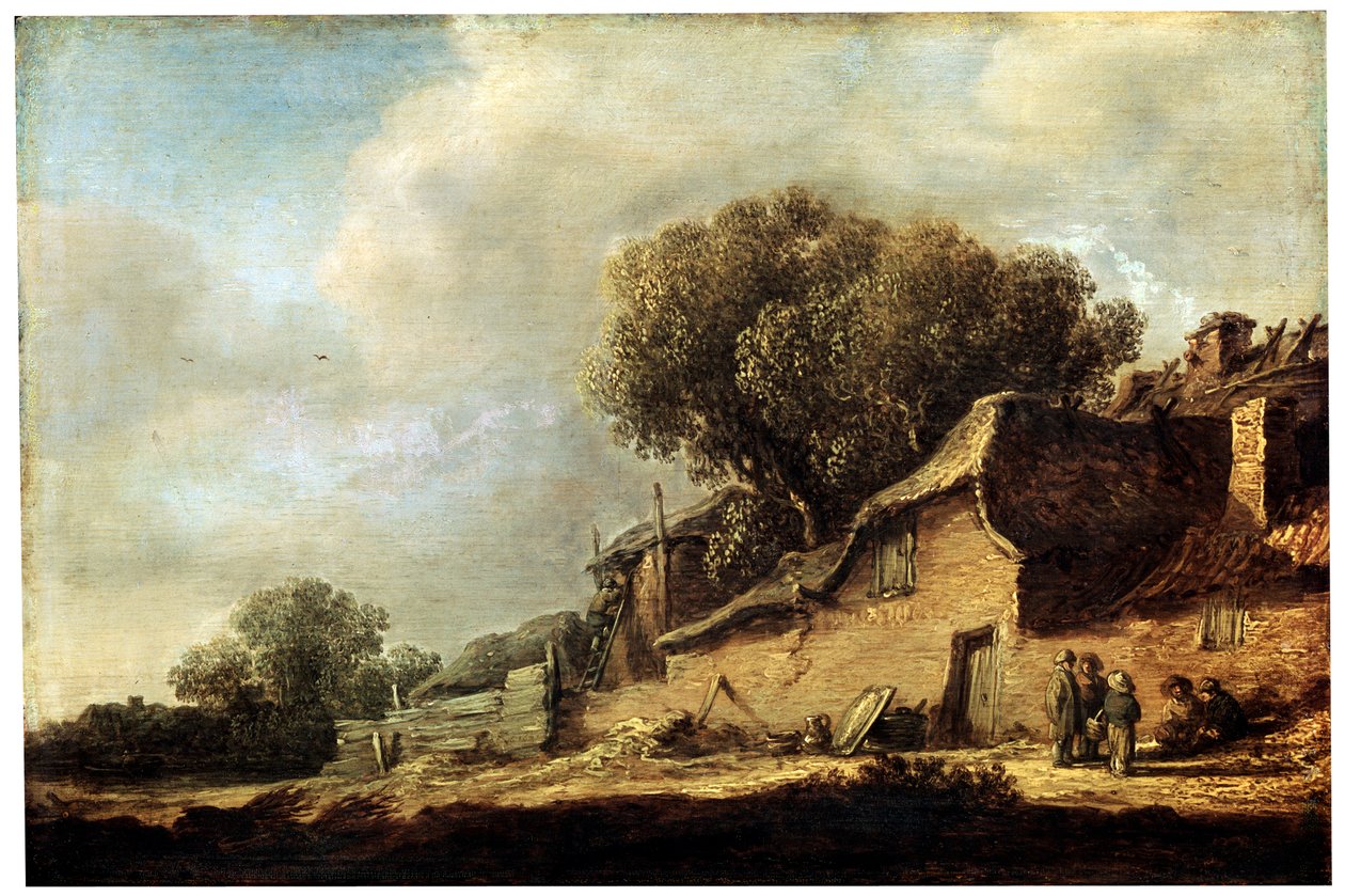 Krajina se selskou chalupou, 1631. od Jan Josephsz van Goyen