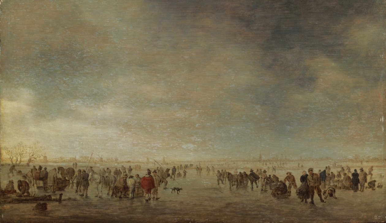 Bruslaři, 1641 od Jan Josephsz van Goyen