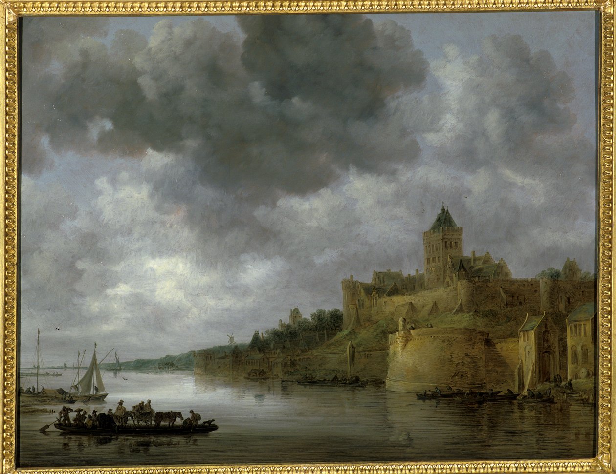 Valkhof v Nymwegen, 1642 od Jan Josephsz van Goyen
