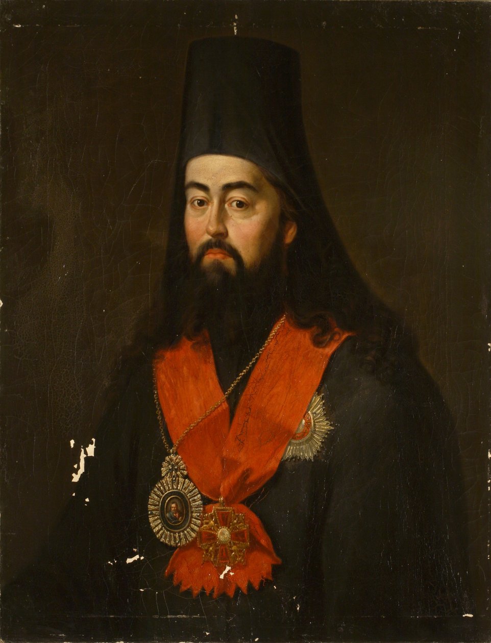 Portrét arcibiskupa Pavla Ponomareva z Rostova a Jaroslavle 1745-1806, 1836 od Jan Ksawery Kaniewski